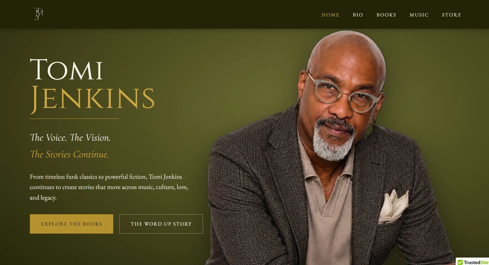 Thomas Jenkins author website homepage