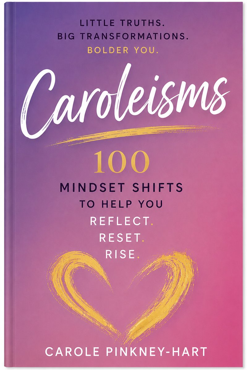 Caroleisms book cover by Carole Pinkney-Hart